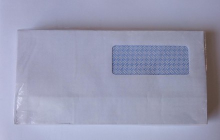 
	Конверт с адресным окошком
	Размер окна: 35 х 89 мм
	Цвет: белый
	Размер: (110. . фото 2