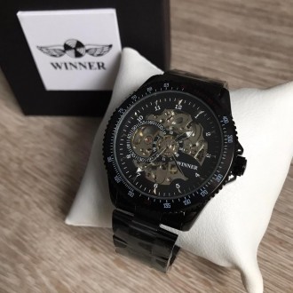 
Оригинальные мужские наручные часы Winner
 Характеристики:
Фирменная коробка в . . фото 2