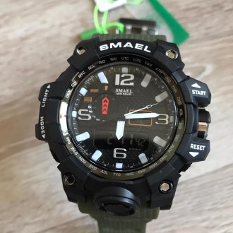 
Мужские спортивные часы SMAEL
 Характеристики:
Материал корпуса - метал+пластик. . фото 18