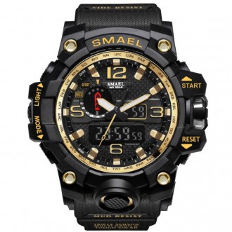 
Мужские спортивные часы SMAEL
 Характеристики:
Материал корпуса - метал+пластик. . фото 4
