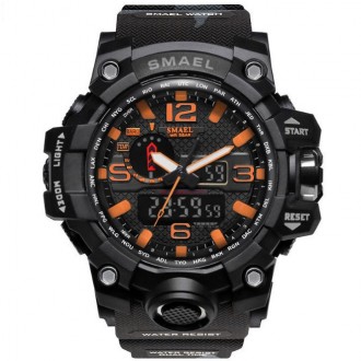 
Мужские спортивные часы SMAEL
 Характеристики:
Материал корпуса - метал+пластик. . фото 7