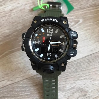 
Мужские спортивные часы SMAEL
 Характеристики:
Материал корпуса - метал+пластик. . фото 17