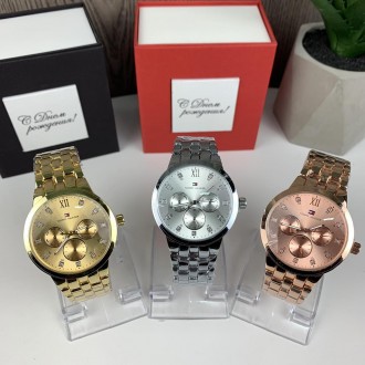 
Качественные женские наручные часы в стиле Томми Халфайгер, металлические часы . . фото 2