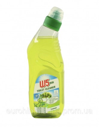 Засіб для чищення унітазу W5 "Лимон""
Екологічний засіб W5 ефективно видаляє вап. . фото 2
