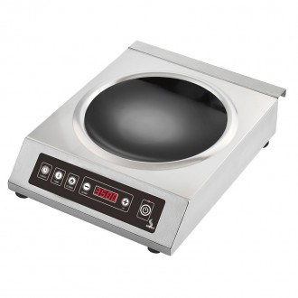 Плита индукционная AIRHOT IP3500 WOK подходит для всех типов кухонь, удобна на п. . фото 2