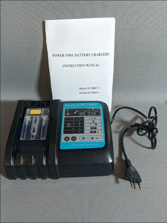 Зарядное устройство для шуруповертов и электроинструментов Makita
Технічні хара. . фото 2