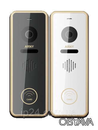 Сенсорна відеопанель Arny AVP-NG 423-RF з сенсорною кнопкою виклику і камерою на. . фото 1