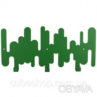 Оригинальная вешалка в прихожую Rhythm Pastel Green (зеленая)
Вешалка Rhythm Pas. . фото 1