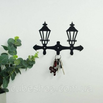 Дизайнерская настенная вешалка/ключница в прихожую Lanterns
Красивая и стильная . . фото 3