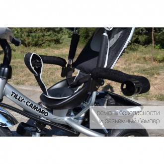 
Велосипед коляска трехколесный с родительской ручкой и игровой панелью TILLY Ca. . фото 8