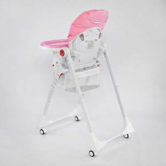 Детский стульчик для кормления JOY К-73480 "ПОНИ" цвет розовый, в коробке 
 
Отп. . фото 6