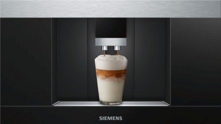 Serie|8 Встраиваемая полностью автоматическая кофемашина SIEMENS CT636LES1, цвет. . фото 5