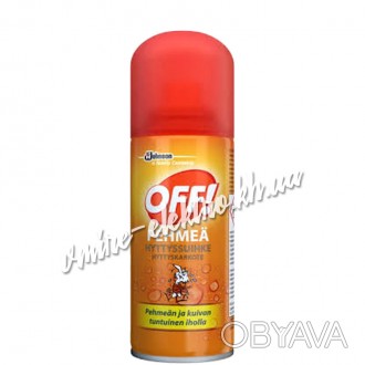 Аэрозоль от комаров OFF Smooth & Dry, 100 мл
Аэрозоль Off Smooth & Dry с эффекто. . фото 1
