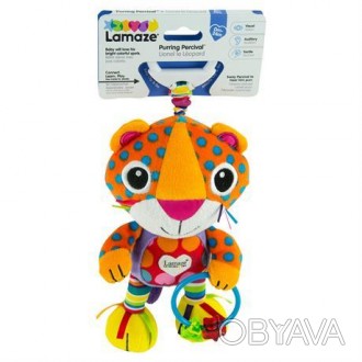 Мягкая игрушка-подвеска Lamaze Леопардик станет любимым другом малыша с рождения. . фото 1