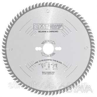 Пильный диск 220x30 Z63 CMT изготовлен в Италии. Ресурс заточки напайки достигае. . фото 1