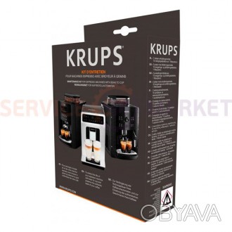 
	Krups XS530010 Набір для чищення кавомашини F088 Claris+ XS3000+ F054. . фото 1