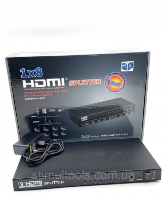 Коммутатор HDMI 1*8. Одесса. фото 1 Коммутатор HDMI 1*8. Одесса. фото 1