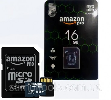 Описание:
Amazon Pro – карта памяти формата MicroSD от ведущего американского ин. . фото 3