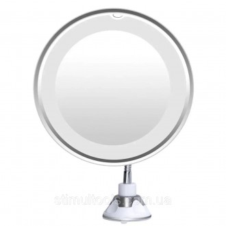 Описание:
Зеркало для макияжа с LED подсветкой Ultra Flexible Mirror DL22 предна. . фото 10