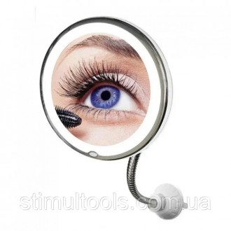 Описание:
Зеркало для макияжа с LED подсветкой Ultra Flexible Mirror DL22 предна. . фото 2