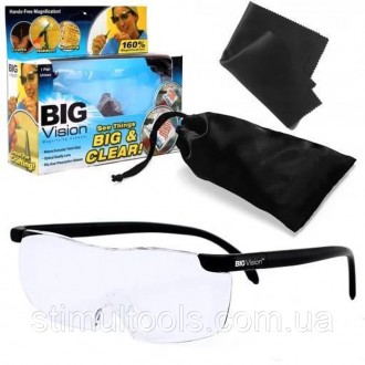 Описание:
Увеличительные очки-лупа Big Vision BIG & CLEAR DL23
Вам часто приходи. . фото 2
