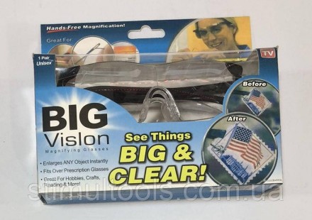 Описание:
Увеличительные очки-лупа Big Vision BIG & CLEAR DL23
Вам часто приходи. . фото 5
