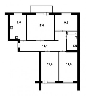 Продам 4-комнатную квартиру Соляные. Николаев. фото 1 Продам 4-комнатную квартиру Соляные. Николаев. фото 1