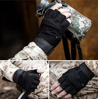  Тактические перчатки BattleWolf хорошо защищают руку и не стесняют движений. В . . фото 8