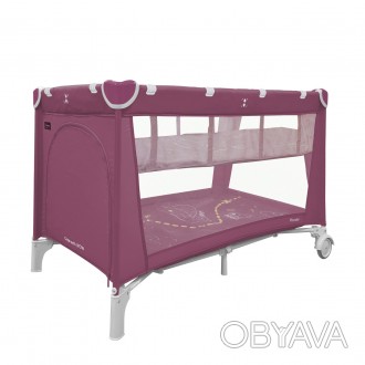 Замечательный детский манеж-кровать CARRELLO Piccolo+ CRL-9201 - будет не только. . фото 1