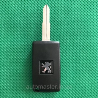 Корпус выкидного авто ключа для PEUGEOT (Пежо) 4007, 2 - кнопки . . фото 3