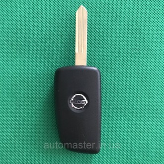 Корпус авто ключа для Nissan (Ниссан) Кашкай, Rouge, Мурано, Патфайндер, 3 - кно. . фото 3