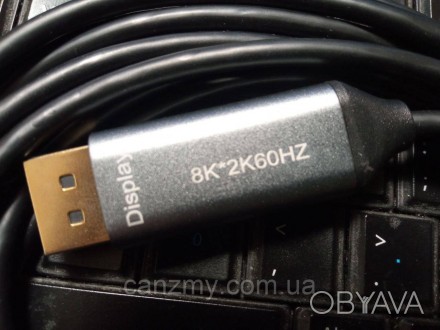 Кабель Type C - DisplayPort 8k 60 Hz 1.5-3 м
Підтримує роздільну здатність 4К 60. . фото 1