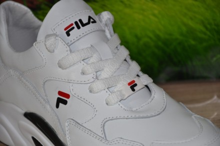 Вашій увазі представляю модні і неповторні кросівки снікерси FILA, натуральна шк. . фото 7