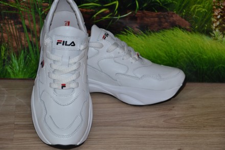 Вашій увазі представляю модні і неповторні кросівки снікерси FILA, натуральна шк. . фото 5