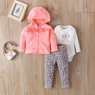 Комплект для дівчинки 3 в 1 Wild mommy Berni Kids. Коломыя. фото 1 Комплект для дівчинки 3 в 1 Wild mommy Berni Kids. Коломыя. фото 1