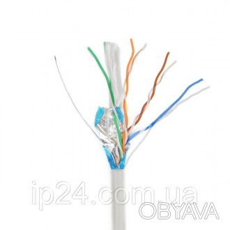 Сетевой кабель FTP (витая пара с экранированием). 
	Компания производитель ATIS.. . фото 1