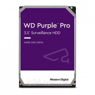 
	Жесткий диск серии WD Purple Pro WD101PURP на 10ТБ для работы в системах видео. . фото 2