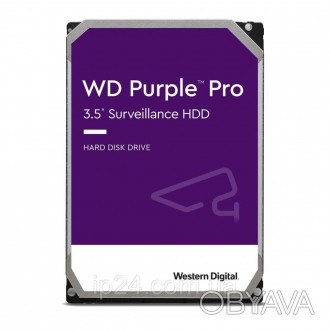 
	Жесткий диск серии WD Purple Pro WD101PURP на 10ТБ для работы в системах видео. . фото 1