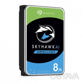 
	Жесткий диск серии SkyHawk AI ST8000VE001 на 8ТБ.
	Бренд: Seagate
 Бесперебойн. . фото 1