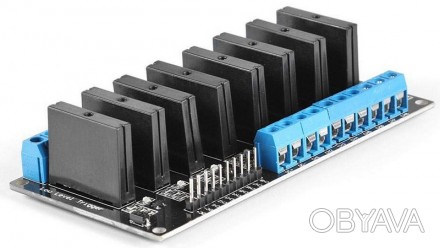 Модуль реле твердотельного 8-канальный на G3MB-202P 5V 2A (17525)