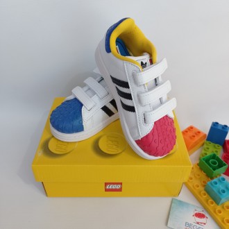 Ці кросівки adidas Superstar привернуть увагу не тільки твого малюка, але і всіх. . фото 3