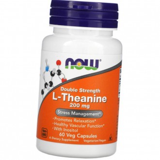 
Описание NOW Double Strenght L-Theanine 200 mg
NOW L-Theanine 200 mg - пищевая . . фото 2