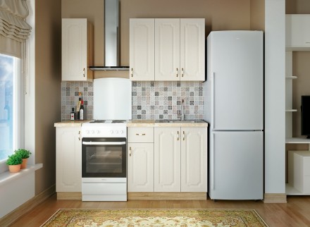 Предлагаем недорогие кухонные гарнитуры Донна в стандартных размерах.

В объяв. . фото 5