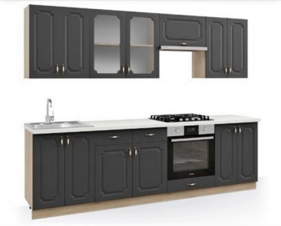 Предлагаем недорогие кухонные гарнитуры Донна в стандартных размерах.

В объяв. . фото 6