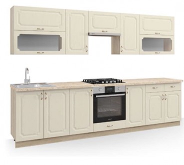 Предлагаем недорогие кухонные гарнитуры Донна в стандартных размерах.

В объяв. . фото 11