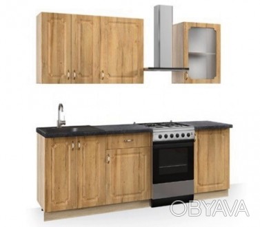 Предлагаем недорогие кухонные гарнитуры Донна в стандартных размерах.

В объяв. . фото 1