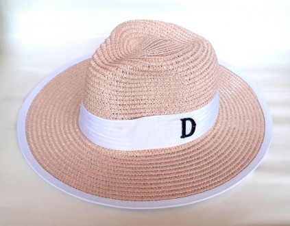 Классическая, модная пляжная шляпа. Шляпа отлично садится, прекрасно держит форм. . фото 2