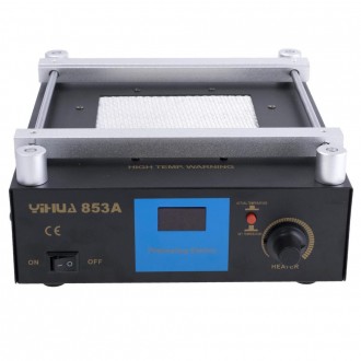 Преднагреватель плат YIHUA 853A
Платформа для нагрева печатных плат снизу при де. . фото 2