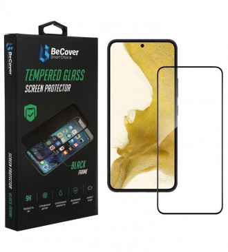 Защитное стекло BeCover для Samsung Galaxy S22 SM-S901 Black 
 
Отправка данного. . фото 2