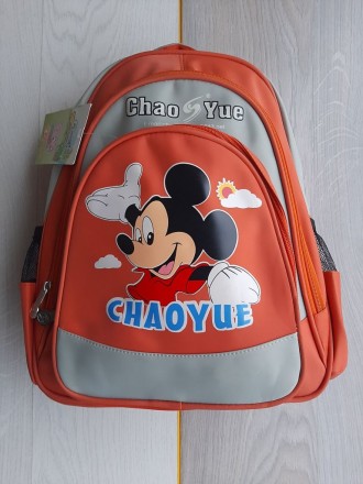 Детский рюкзак Микки Маус (оранжевый)

Размер 36,5 Х 29 Х 20,5 см. . фото 2